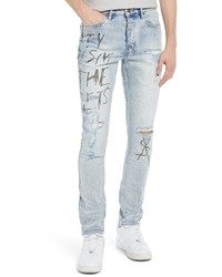 Ksubi Chitch Washed Out Royalty Skinny Fit Jeans
