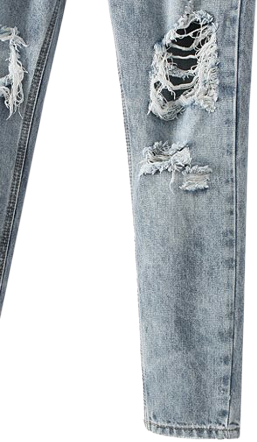 bleached skinny jeans