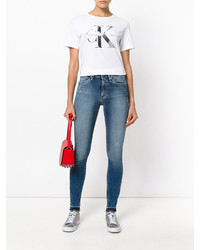 CK Calvin Klein Ck Jeans Distressed Skinny Jeans