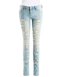Blank NYC Destroyed Skinny Jeans