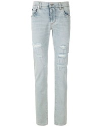 Dolce & Gabbana Distressed Detail Jeans