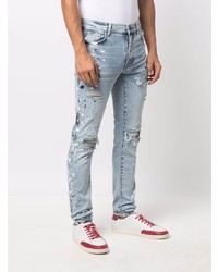 Amiri Distressed Effect Skinny Jeans