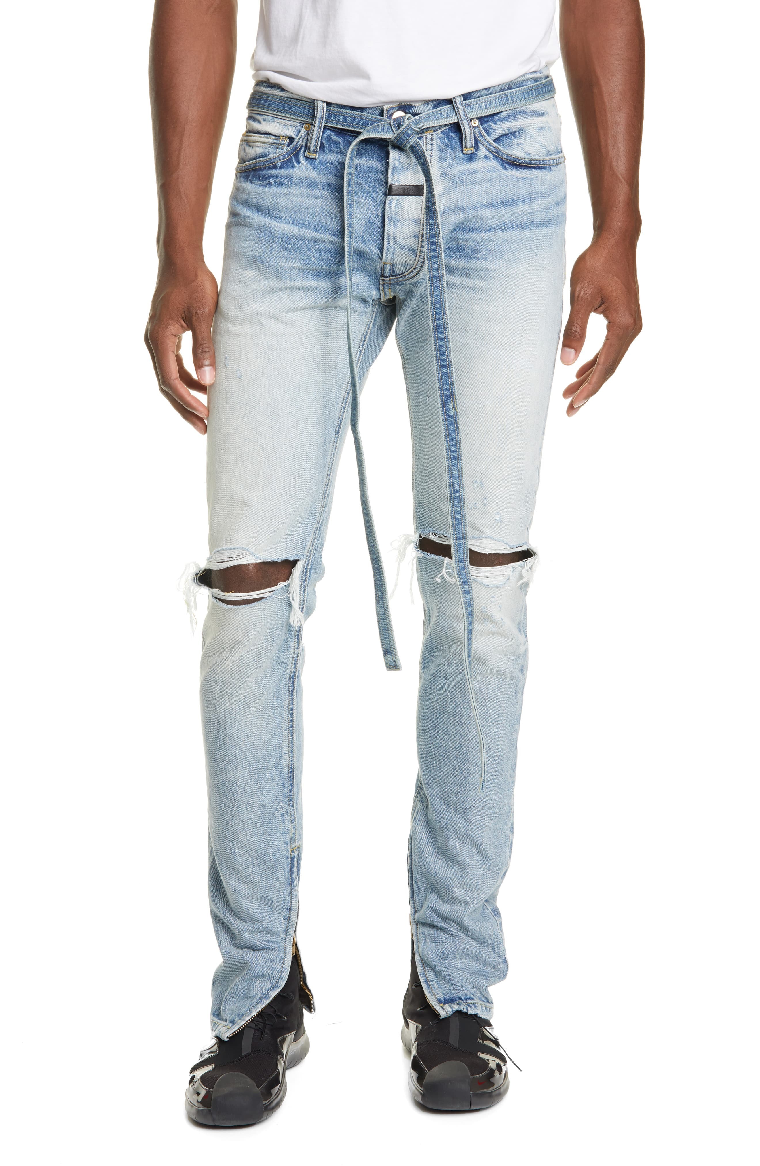 fear of god jeans ripped