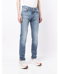 Armani Exchange Distressed Skinny Fit Jeans