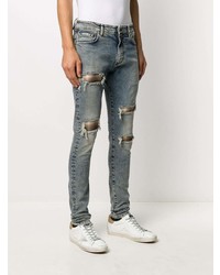 Represent Distressed Skinny Jeans