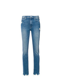Mother Distressed Skinny Jeans
