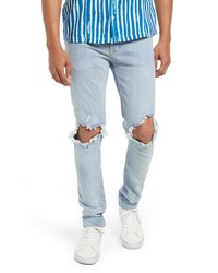 Topman Extreme Ripped Skinny Jeans