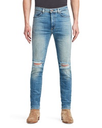 Monfrere Greyson Ripped Skinny Fit Jeans