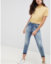 Jdy High Call Distressed Skinny Jeans