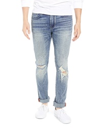 BLANKNYC Horatio Distressed Skinny Fit Jeans
