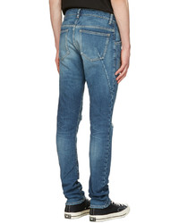 Attachment Indigo Distressed Skinny Jeans