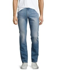 Frame Lhomme Distressed Skinny Jeans Barkley