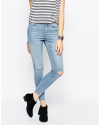Noisy May Lucy Super Skinny Rip Knee Jean