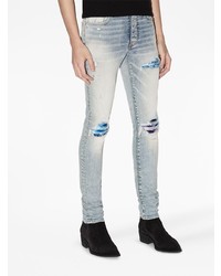 Amiri Mx1 Distressed Skinny Cut Jeans
