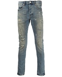 purple brand P001 Distressed Skinny Jeans