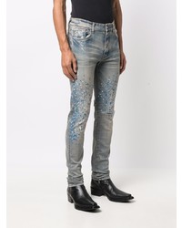 Amiri Paint Splatter Detail Denim Jeans