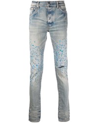 Amiri Paint Splatter Detail Denim Jeans