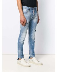 DSQUARED2 Patch Detailed Stonewashed Jeans