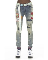 Cult of Individuality Punk Distressed Super Skinny Jeans In Primo At Nordstrom