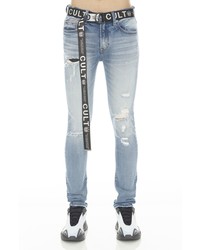 Cult of Individuality Punk Super Stretch Skinny Jeans In Topper At Nordstrom