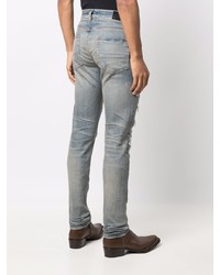 Amiri Ripped Detail Denim Jeans