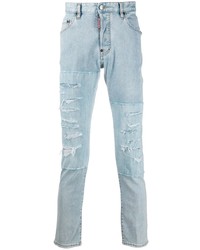 DSQUARED2 Ripped Detail Denim Jeans