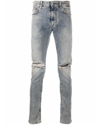 Represent Ripped Detailing Skinny Jeans