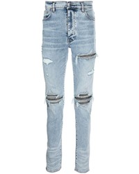 Amiri Ripped Finish Skinny Jeans