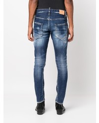 DSQUARED2 Ripped Skinny Cut Jeans