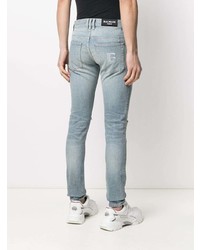 Balmain Ripped Slim Fit Jeans
