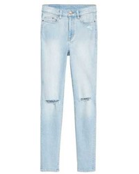 H&M Skinny High Ripped Jeans