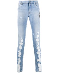 Dolce & Gabbana Skinny Ripped Jeans