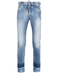 DSQUARED2 Skinny Washed Denim Jeans