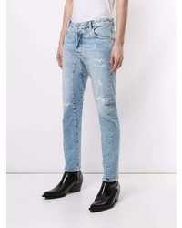 DSQUARED2 Slim Fit Mid Rise Distressed Jeans