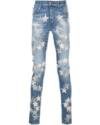 Amiri Star Patch Skinny Jeans
