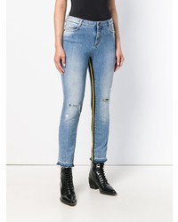 Ermanno Scervino Stripe Detail Skinny Jeans