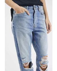 Topshop Tall Moto Ripped Hayden Jeans