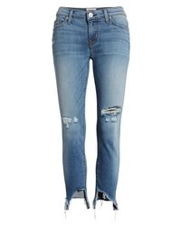 Hudson Jeans Tally Ripped Crop Skinny Jeans