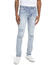 Ksubi Van Winkle Skyhigh Trashed Skinny Jeans