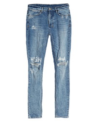 Ksubi Van Winkle Vertigo Distressed Skinny Fit Jeans