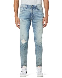 Hudson Jeans Zack Ripped Skinny Fit Jeans In Markings At Nordstrom