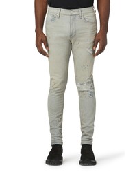 Hudson Jeans Zack Ripped Skinny Fit Jeans