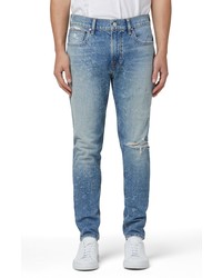 Hudson Jeans Zack Ripped Skinny Fit Jeans