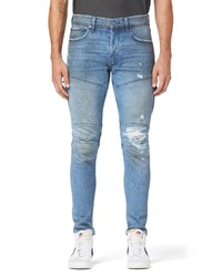 Hudson Jeans Zack Zip Pocket Moto Skinny Jeans