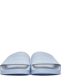 adidas Originals Blue Adilette Slide Sandals