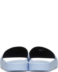 adidas Originals Blue Adilette Slide Sandals