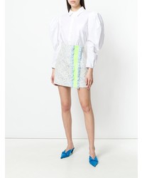 Brognano Lace Ruffle Trim Skirt