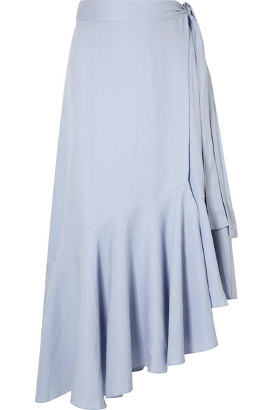 Apiece Apart Rosita Tencel And Wrap Skirt, $150 | NET-A-PORTER.COM ...