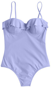 j crew ruffle swimsuit