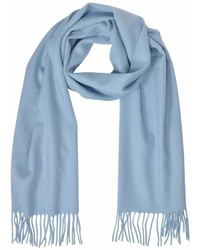 Mila Schon Cashmere And Wool Fringed Long Scarf
